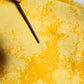 Yellow Tie Dye Cotton Straight Denim Jeans