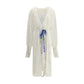 Crocheted design Long Jacket