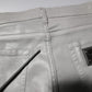 Gray Cotton Stretch Men Slim Fit Denim Jeans