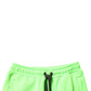 Green Patchwork Camouflage Men Cargo Shorts