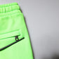 Green Patchwork Camouflage Men Cargo Shorts