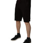 Maroon Cotton Sweatshorts Men Bermuda Shorts