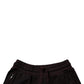 Maroon Cotton Sweatshorts Men Bermuda Shorts