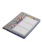 Multicolor Carretto Siciliano Envelope Post Card Holder