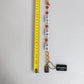 Multicolor Gold Tone Brass Chain DG Logo Dice Bracelet