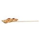 Gold Tone Red Crystal Embellish 925 Sterling Silver Pin