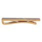 Multicolor Gold Tone Brass Tie Clip Bar