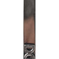 Silver Tone Brass Logo Branded Tie Clip Bar