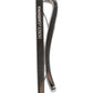Silver Tone Brass Logo Branded Tie Clip Bar