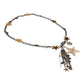 Silver Gold Brass Embellished Waist Chain Belt
