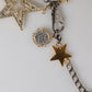 Silver Gold Brass Embellished Waist Chain Belt