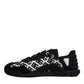 Black Logo Lace Up Low Top NS1 Sneakers Shoes