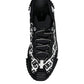Black Logo Lace Up Low Top NS1 Sneakers Shoes