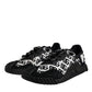 Black Logo Lace Up Low Top NS1 Sneakers Shoes