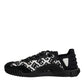Black Logo Lace Up Low Top NS1 Sneakers Shoes