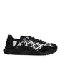 Black Logo Lace Up Low Top NS1 Sneakers Shoes