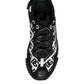 Black Logo Lace Up Low Top NS1 Sneakers Shoes