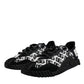 Black Logo Lace Up Low Top NS1 Sneakers Shoes