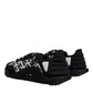 Black Logo Lace Up Low Top NS1 Sneakers Shoes