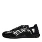 Black Logo Lace Up Low Top NS1 Sneakers Shoes