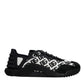 Black Logo Lace Up Low Top NS1 Sneakers Shoes