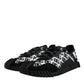 Black Logo Lace Up Low Top NS1 Sneakers Shoes