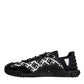 Black Logo Lace Up Low Top NS1 Sneakers Shoes