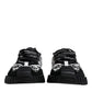 Black Logo Lace Up Low Top NS1 Sneakers Shoes