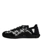 Black Logo Lace Up Low Top NS1 Sneakers Shoes