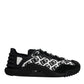 Black Logo Lace Up Low Top NS1 Sneakers Shoes