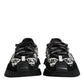 Black Logo Lace Up Low Top NS1 Sneakers Shoes