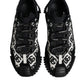 Black Logo Lace Up Low Top NS1 Sneakers Shoes