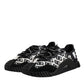 Black Logo Lace Up Low Top NS1 Sneakers Shoes
