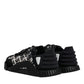 Black Logo Lace Up Low Top NS1 Sneakers Shoes