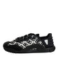 Black Logo Lace Up Low Top NS1 Sneakers Shoes
