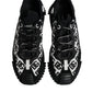 Black Logo Lace Up Low Top NS1 Sneakers Shoes