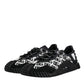 Black Logo Lace Up Low Top NS1 Sneakers Shoes