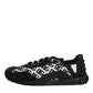 Black Logo Lace Up Low Top NS1 Sneakers Shoes
