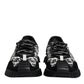 Black Logo Lace Up Low Top NS1 Sneakers Shoes