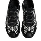 Black Logo Lace Up Low Top NS1 Sneakers Shoes