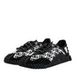 Black Logo Lace Up Low Top NS1 Sneakers Shoes