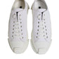 White Leather Low Top NS1 Sneakers Shoes