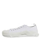 White Leather Low Top NS1 Sneakers Shoes