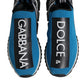 Blue Logo Low Top Sorrento Men Sneakers Shoes