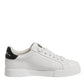 White Royal Crown Low Top Sneakers Shoes