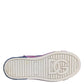Purple Leather DG Logo Low Top Sneakers Shoes