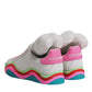 Multicolor Low Top Trainers Sneakers Shoes