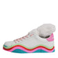 Multicolor Low Top Trainers Sneakers Shoes