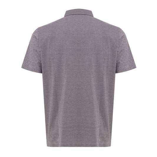 Purple Cotton Polo Shirt