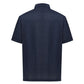 Blue Cotton Polo Shirt